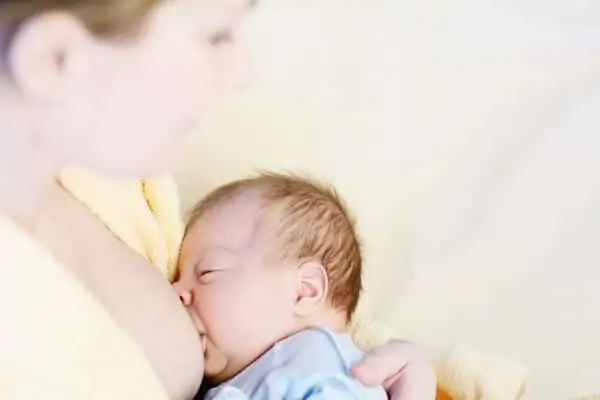 Newborn breastfeeding