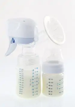 Pumped breastmilk stored