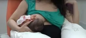 Football Hold Breastfeeding Position
