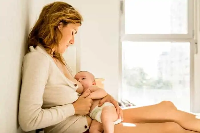 Newborn breastfeeding time