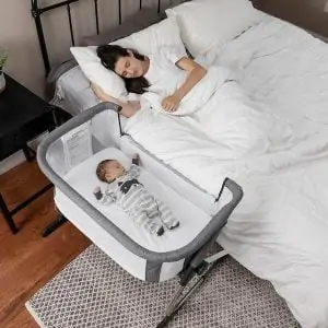 lightweight and comfortable 6 height position baby sleeper