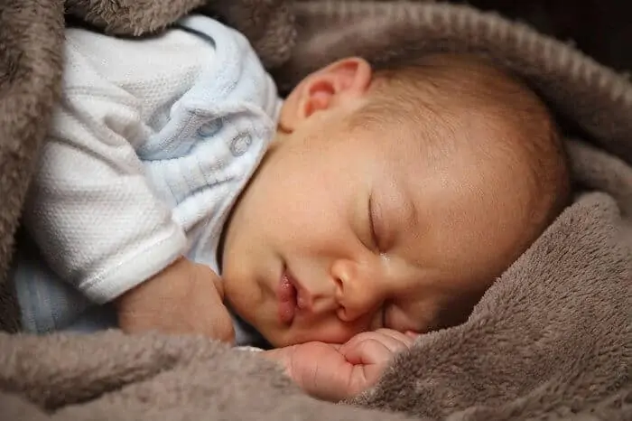 adorable baby sleeping