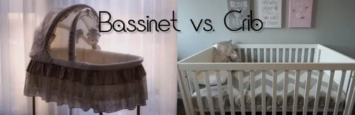 choose your option - crib or bassinet