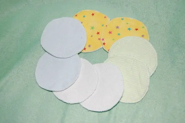 round shape breast pads