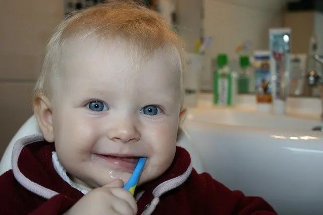 brush your teeth baby