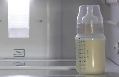 stored breast milk in freeze