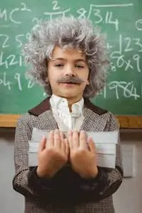 toddler as einstein