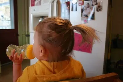 baby's first cute ponytail